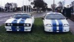 AU Falcon in Cobra Stripes Next To The Real Thing